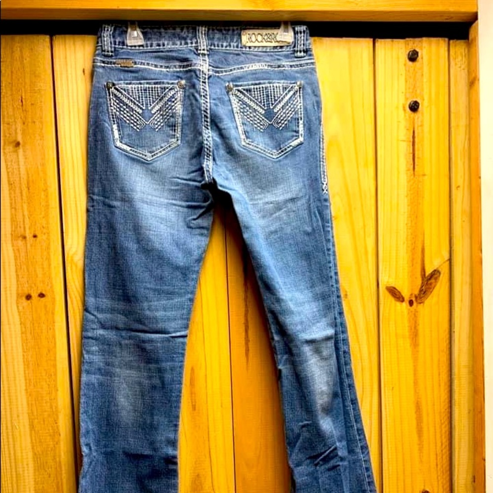 Rock and roll cowgirl jeans